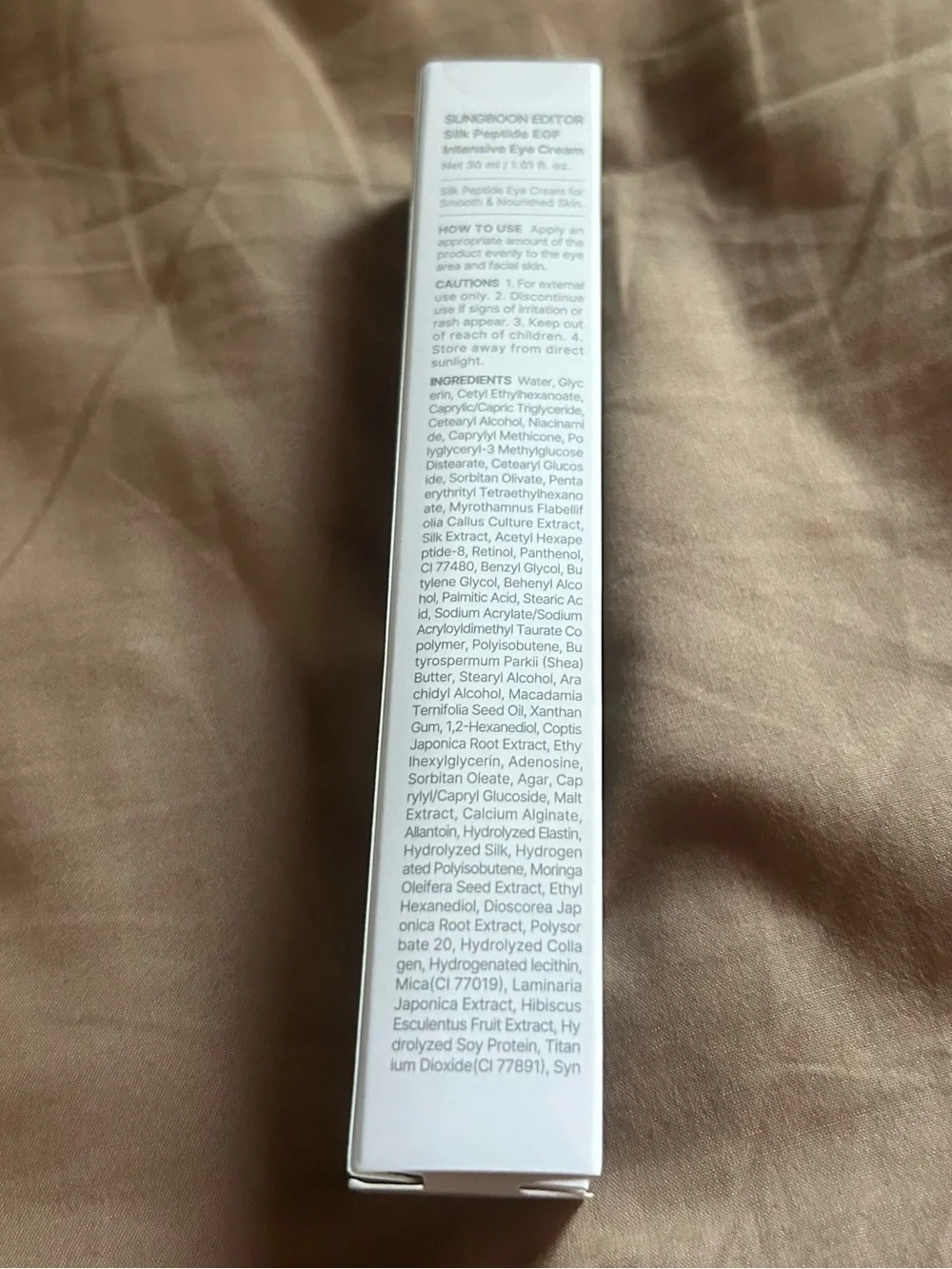 Sungboon Editor Silk Peptide EGF Intensive Eye Cream - NIB